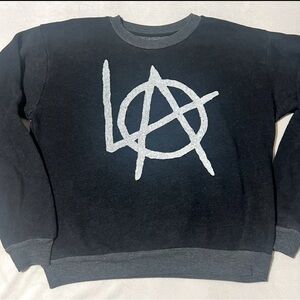 Local Authority Fufc men crewneck Sweater Top 
Size small